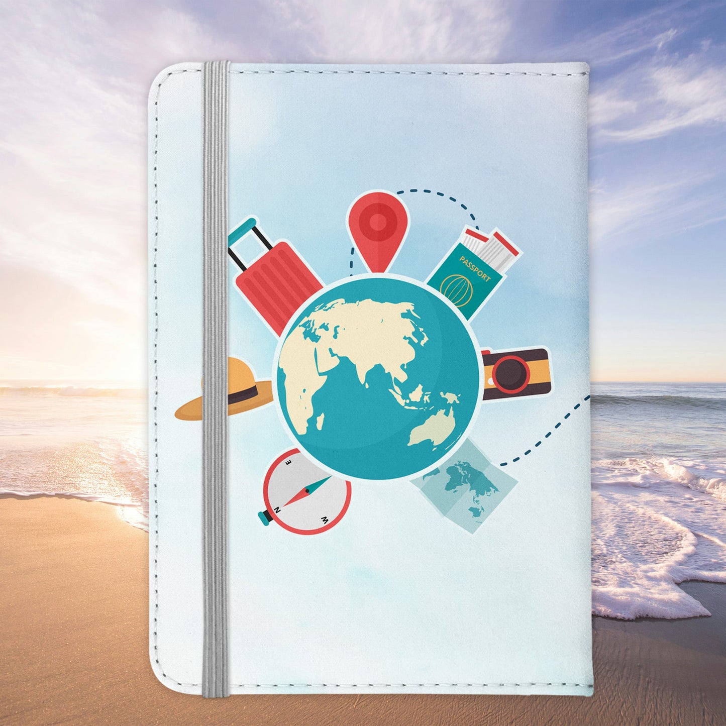 Schornsteinfegerin Geschenk Reisepasshülle Frauen Reisen Pass Etui Cover Organizer Sommer Urlaub Gadgets Kunst-Leder Berufe Accessoire-Reisepass-Hülle-22Feels