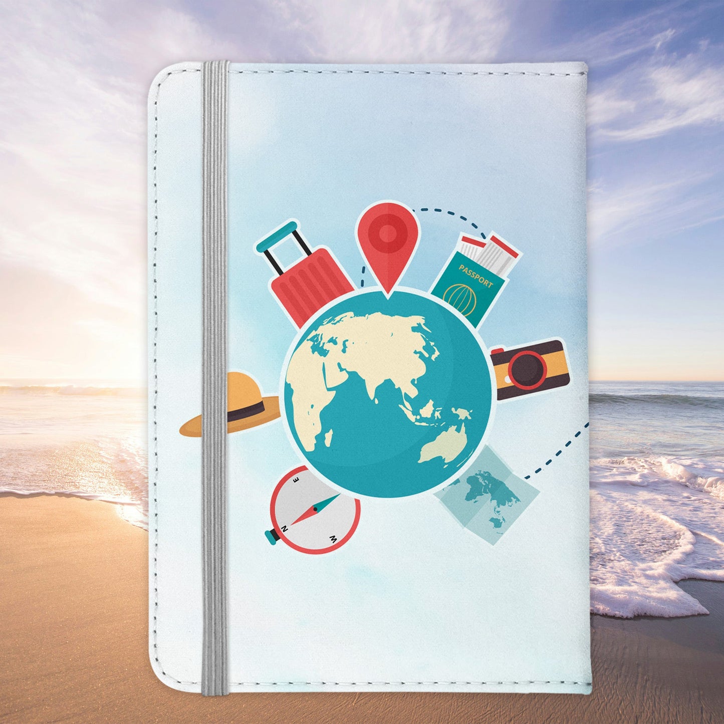 Steuerberaterin Geschenk Reisepasshülle Frauen Reisen Pass Etui Cover Organizer Sommer Urlaub Gadgets Kunst-Leder Berufe Accessoire-Reisepass-Hülle-22Feels
