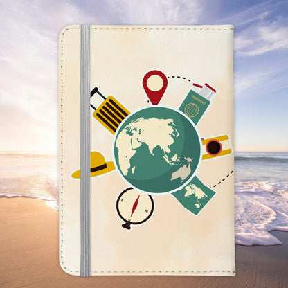 Taxifahrerin Geschenk Reisepasshülle Frauen Reisen Pass Etui Cover Organizer Sommer Urlaub Gadgets Kunst-Leder Berufe Accessoire-Reisepass-Hülle-22Feels