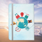 Zahnarzthelferin Geschenk Reisepasshülle Frauen Reisen Pass Etui Cover Organizer Sommer Urlaub Gadgets Kunst-Leder Berufe Accessoire-Reisepass-Hülle-22Feels