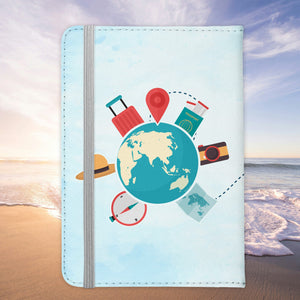 Zahnarzthelferin Geschenk Reisepasshülle Frauen Reisen Pass Etui Cover Organizer Sommer Urlaub Gadgets Kunst-Leder Berufe Accessoire-Reisepass-Hülle-22Feels