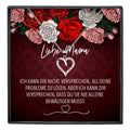 22Feels® Mama Geschenk Muttertag Geburtstag Frauen Schmuck mit Karte Herz Halskette Echt Silber Weihnachten Idee von Tochter oder Sohn-Schmuck mit Botschaftskarte - Herz21-22Feels