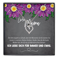 22Feels® Mama Geschenk Muttertag Geburtstag Frauen Schmuck mit Karte Herz Halskette Echt Silber Weihnachten Idee von Tochter oder Sohn-Schmuck mit Botschaftskarte - Herz21-22Feels