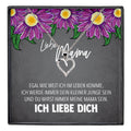 22Feels® Mama Geschenk von Sohn Muttertag Geburtstag Frauen Schmuck mit Karte Echt Silber Herz Halskette Weihnachten Idee Mutter Sohn-Schmuck mit Botschaftskarte - Herz21-22Feels
