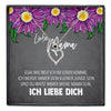 22Feels® Mama Geschenk von Sohn Muttertag Geburtstag Frauen Schmuck mit Karte Echt Silber Herz Halskette Weihnachten Idee Mutter Sohn-Schmuck mit Botschaftskarte - Herz21-22Feels