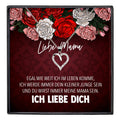 22Feels® Mama Geschenk von Sohn Muttertag Geburtstag Frauen Schmuck mit Karte Echt Silber Herz Halskette Weihnachten Idee Mutter Sohn-Schmuck mit Botschaftskarte - Herz21-22Feels