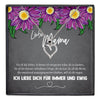 22Feels® Mama Geschenk Muttertag Geburtstag Frauen Schmuck mit Karte Herz Halskette Echt Silber Weihnachten Idee von Tochter oder Sohn-Schmuck mit Botschaftskarte - Herz21-22Feels