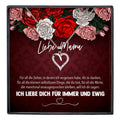 22Feels® Mama Geschenk Muttertag Geburtstag Frauen Schmuck mit Karte Herz Halskette Echt Silber Weihnachten Idee von Tochter oder Sohn-Schmuck mit Botschaftskarte - Herz21-22Feels