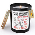 22Feels® Jahrestag Geschenk HANDGEMACHTE Sojawachs Duft-Kerze im Glas (ZITRUS, VEGAN)-Spruchkerzen B1K1-22Feels
