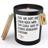 22Feels® Ehefrau Hochzeitstag Geschenk HANDGEMACHTE Sojawachs Duft-Kerze im Glas (ZITRUS, VEGAN)-Spruchkerzen B1K1-22Feels