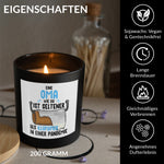 22Feels® Oma Geschenk HANDGEMACHTE Sojawachs Duft-Kerze im Glas (ZITRUS, VEGAN)-Spruchkerzen B1K1-22Feels