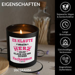 22Feels® Verlobung Frauen Geschenk HANDGEMACHTE Sojawachs Duft-Kerze im Glas (ZITRUS, VEGAN)-Spruchkerzen B1K1-22Feels