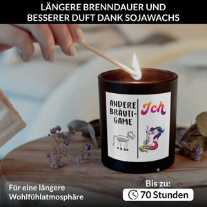 22Feels® Bräutigam Geschenk HANDGEMACHTE Sojawachs Duft-Kerze im Glas (ZITRUS, VEGAN)-Spruchkerzen B1K1-22Feels