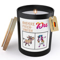 22Feels® Patentante Geschenk HANDGEMACHTE Sojawachs Duft-Kerze im Glas (ZITRUS, VEGAN)-Spruchkerzen B1K1-22Feels