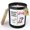 22Feels® Freundin Jahrestag Geschenk HANDGEMACHTE Sojawachs Duft-Kerze im Glas (ZITRUS, VEGAN)-Spruchkerzen B1K1-22Feels