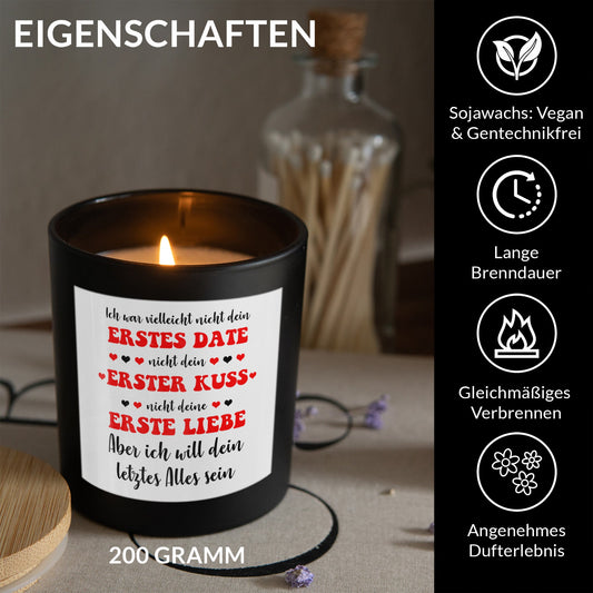 22Feels® Hochzeit Geschenk HANDGEMACHTE Sojawachs Duft-Kerze im Glas (ZITRUS, VEGAN)-Spruchkerzen B1K1-22Feels