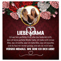 22Feels® Mama Schmuck Personalisiertes Geschenk Muttertag Geburtstag Frauen Halskette Personalisisierbar Karte Herz Collier Echt Silber Weihnachten-Schmuck mit Botschaftskarte - Herz21-22Feels