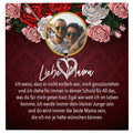 22Feels® Mama Sohn Schmuck Personalisiertes Geschenk Muttertag Geburtstag Frauen Halskette Personalisisierbar Karte Herz Collier Echt Silber Weihnachten-Schmuck mit Botschaftskarte - Herz21-22Feels