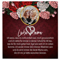22Feels® Mama Tochter Schmuck Personalisiertes Geschenk Muttertag Geburtstag Frauen Halskette Personalisisierbar Karte Herz Collier Echt Silber Weihnachten-Schmuck mit Botschaftskarte - Herz21-22Feels