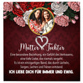 22Feels® Mama Schmuck Personalisiertes Geschenk Muttertag Geburtstag Frauen Halskette Personalisisierbar Karte Herz Collier Echt Silber Weihnachten-Schmuck mit Botschaftskarte - Herz21-22Feels