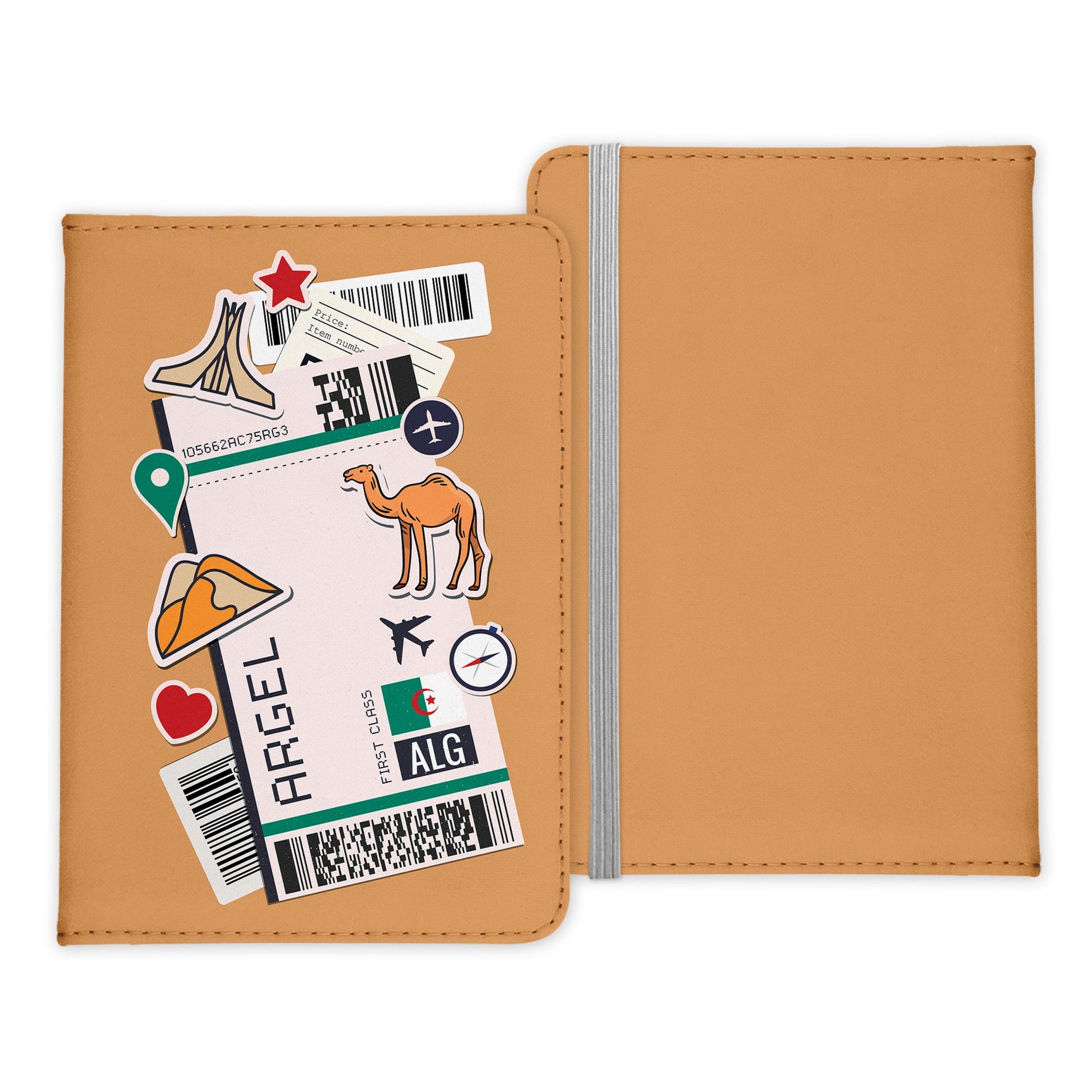 Argel Souvenir - Reisepasshülle Organizer Reisen Gadgets Hauptstadt Algerien Nordafrika-Reisepass-Hülle-22Feels