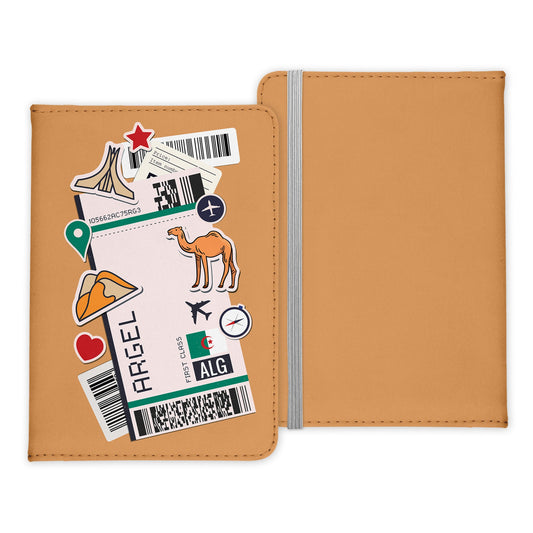 Argel Souvenir - Reisepasshülle Organizer Reisen Gadgets Hauptstadt Algerien Nordafrika-Reisepass-Hülle-22Feels