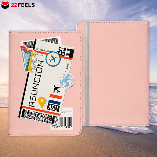 AsunciÛn Souvenir - Reisepasshülle Organizer Reisen Gadgets Paraguay Hauptstadt Südamerika-Reisepass-Hülle-22Feels
