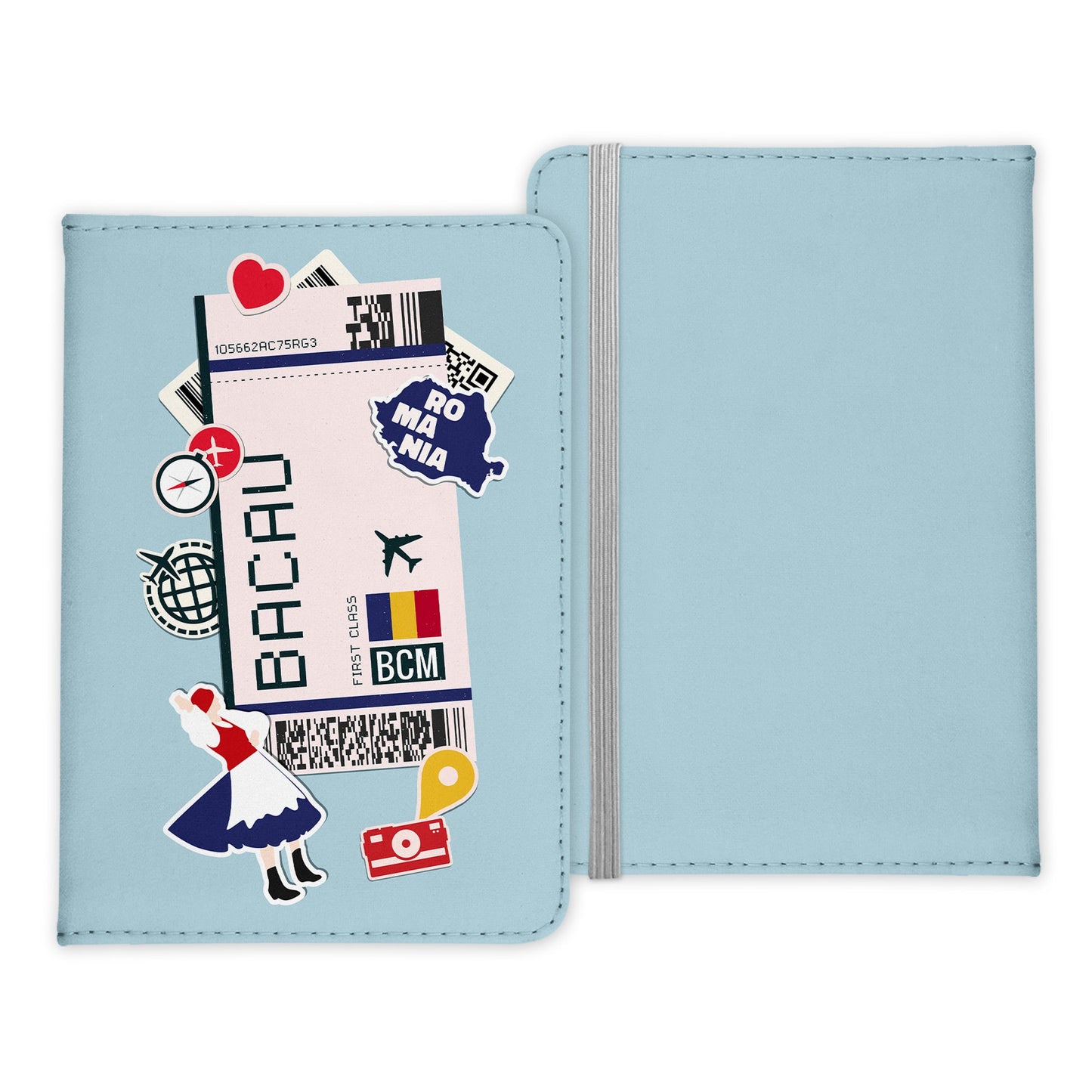 Bacau Souvenir - Reisepasshülle Organizer Reisen Gadgets Rumänien Europa Moldau-Reisepass-Hülle-22Feels