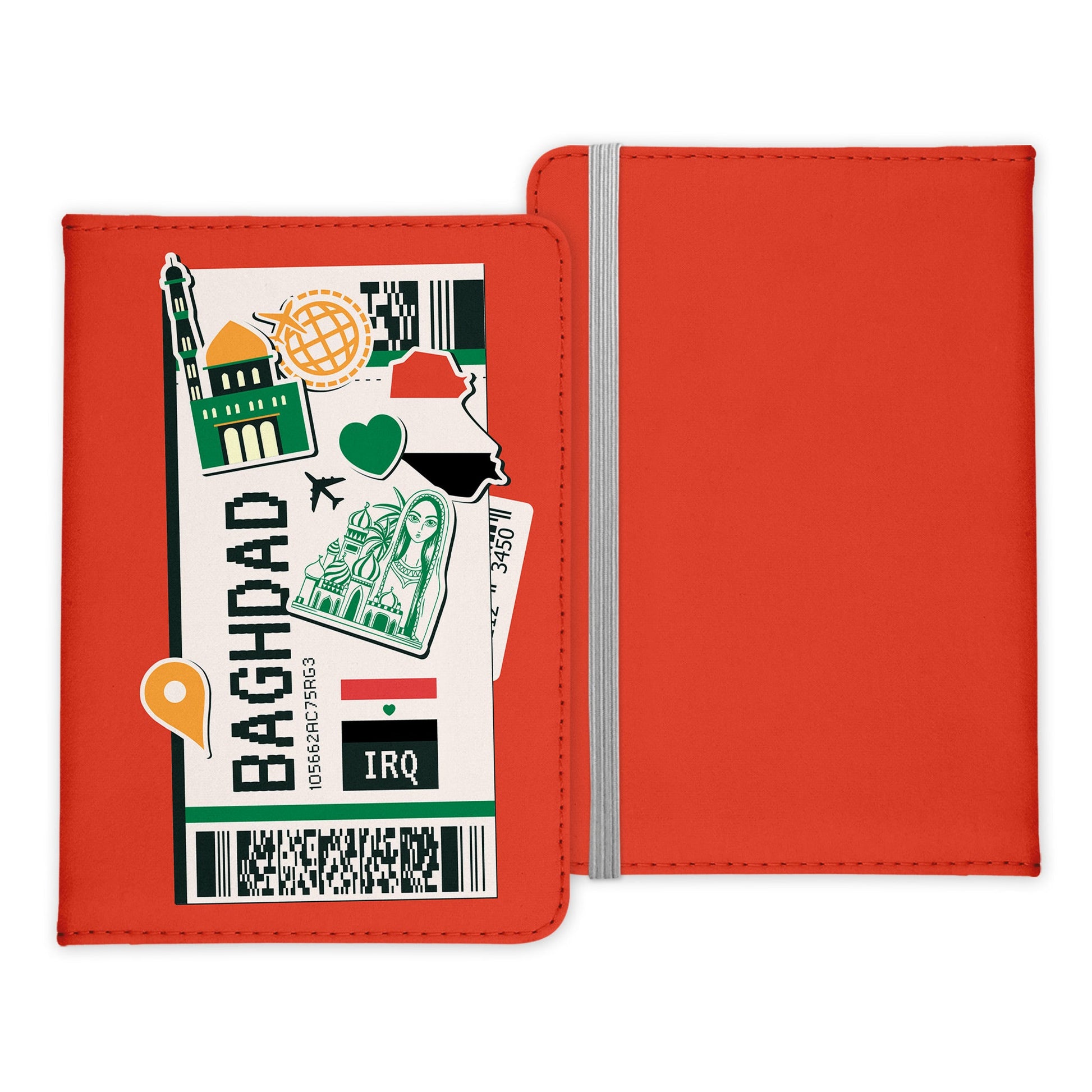 Baghdad Souvenir - Reisepasshülle Organizer Reisen Gadgets Irak Hauptstadt Naher Osten-Reisepass-Hülle-22Feels