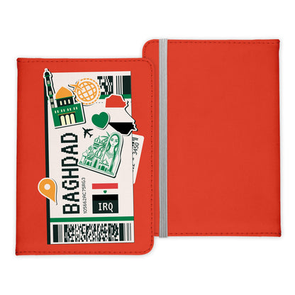 Baghdad Souvenir - Reisepasshülle Organizer Reisen Gadgets Irak Hauptstadt Naher Osten-Reisepass-Hülle-22Feels