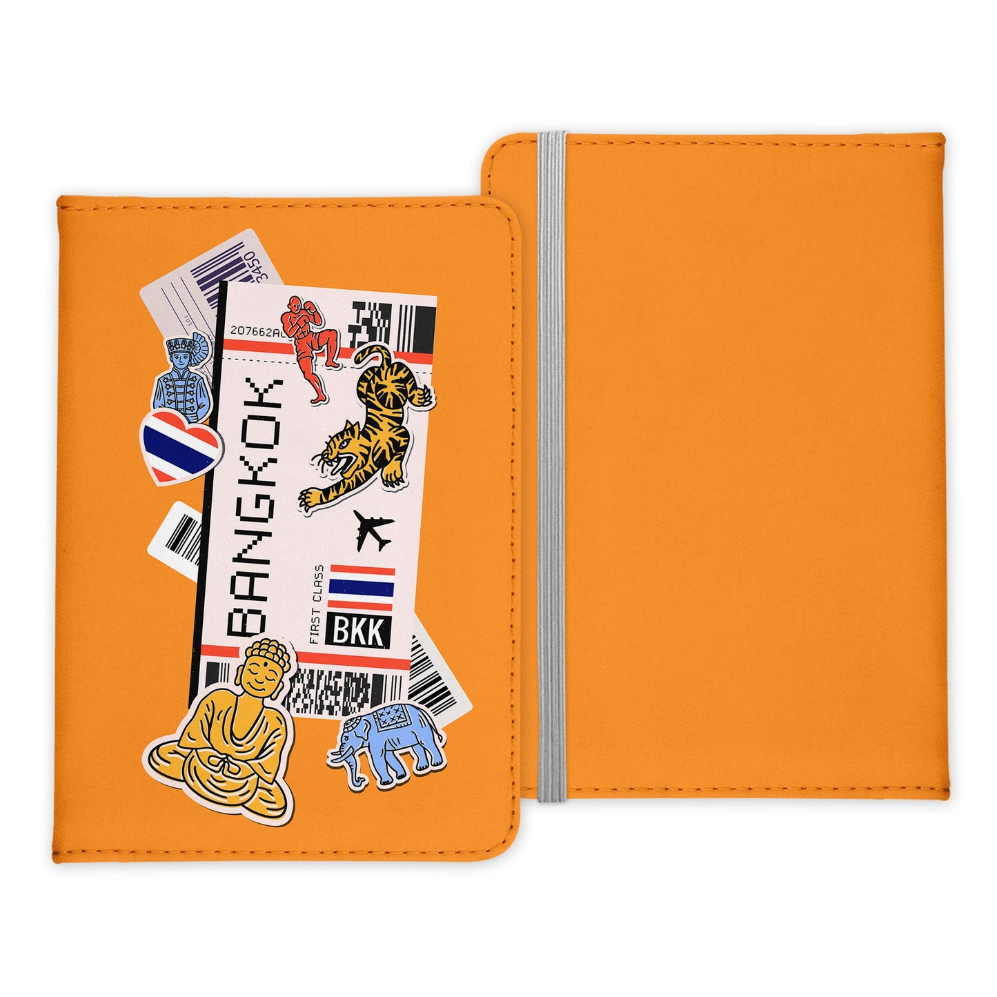 Bangkok Souvenir - Reisepasshülle Organizer Reisen Gadgets Thailand Haupstadt Asien-Reisepass-Hülle-22Feels