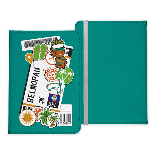 Belmopan Souvenir - Reisepasshülle Organizer Reisen Gadgets Belize Hauptstadt Nordamerika-Reisepass-Hülle-22Feels
