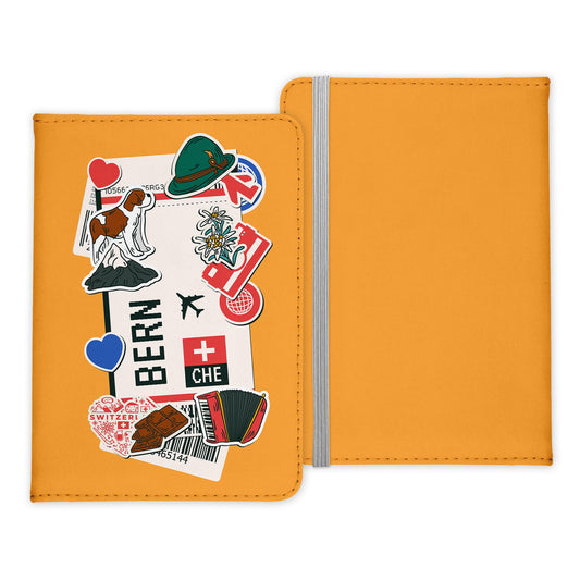 Bern Souvenir - Reisepasshülle Organizer Reisen Gadgets Schweiz Europa-Reisepass-Hülle-22Feels