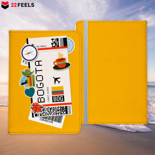 Bogot· Souvenir - Reisepasshülle Organizer Reisen Gadgets Kolumbien Südamerika Hauptstadt-Reisepass-Hülle-22Feels