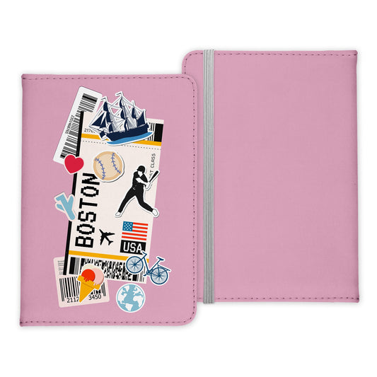Boston Souvenir - Reisepasshülle Organizer Reisen Gadgets USA Massachusetts Vereinigte Staaten-Reisepass-Hülle-22Feels