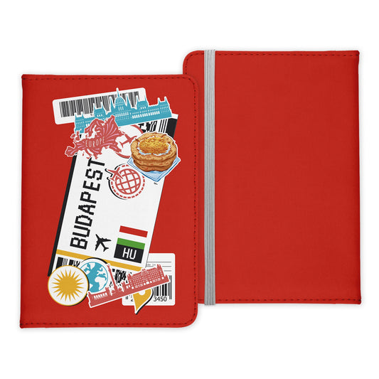 Budapest Souvenir - Reisepasshülle Organizer Reisen Gadgets Ungarn Europa Haupstadt-Reisepass-Hülle-22Feels