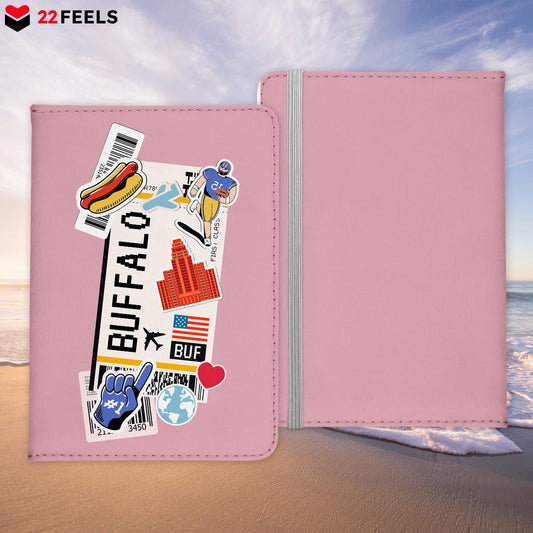 Buffalo Souvenir - Reisepasshülle Organizer Reisen Gadgets USA Nordamerika Vereinigste Staaten-Reisepass-Hülle-22Feels