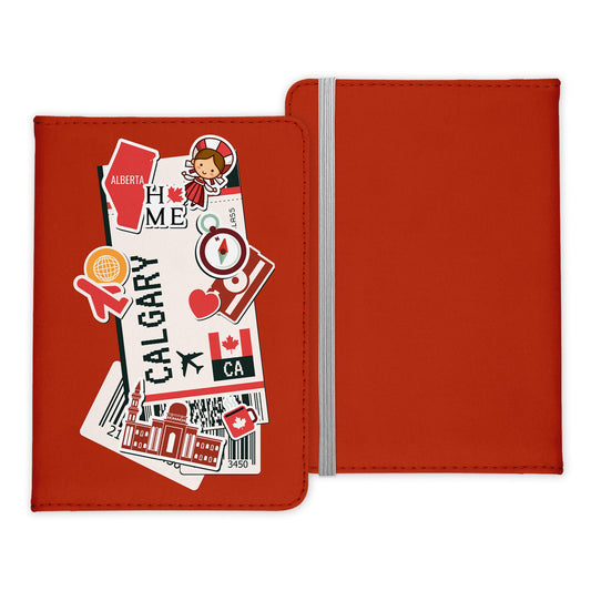 Calgary Souvenir - Reisepasshülle Organizer Reisen Gadgets Kanada Nordamerika-Reisepass-Hülle-22Feels