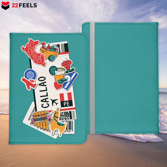 Callao Souvenir - Reisepasshülle Organizer Reisen Gadgets Peru Südamerika-Reisepass-Hülle-22Feels