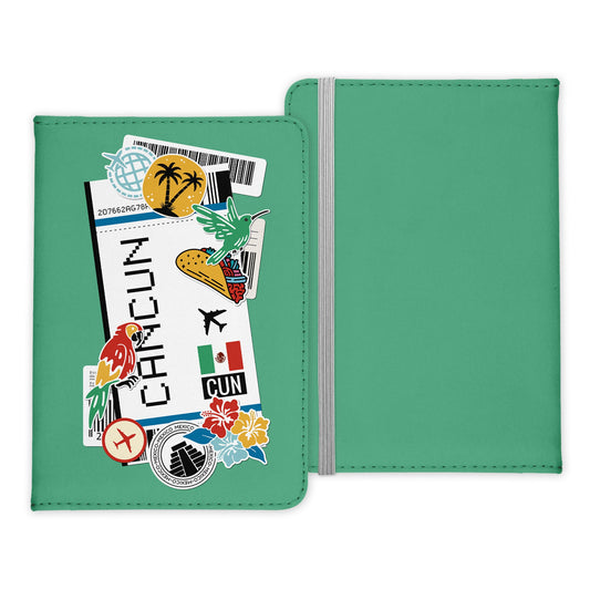 Canc˙n Souvenir - Reisepasshülle Organizer Reisen Gadgets Mexiko Nordamerika-Reisepass-Hülle-22Feels