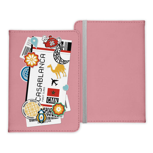 Casablanca Souvenir - Reisepasshülle Organizer Reisen Gadgets Marokko Nordafrika-Reisepass-Hülle-22Feels