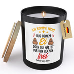 22Feels® Stiefpapa Geschenk HANDGEMACHTE Sojawachs Duft-Kerze im Glas (ZITRUS, VEGAN)-Spruchkerzen B1K1-22Feels