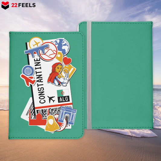 Constantine Souvenir - Reisepasshülle Organizer Reisen Gadgets Algerien Nordafrika-Reisepass-Hülle-22Feels