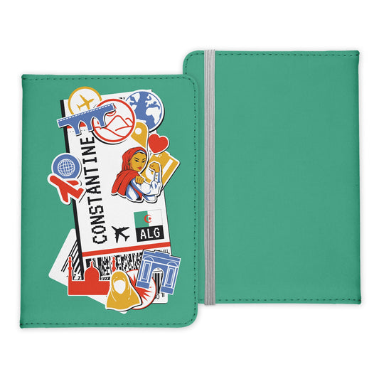 Constantine Souvenir - Reisepasshülle Organizer Reisen Gadgets Algerien Nordafrika-Reisepass-Hülle-22Feels