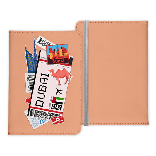 Dubai Souvenir - Reisepasshülle Organizer Reisen Gadgets Hauptstadt Emirat Vereinigte Arabische-Reisepass-Hülle-22Feels