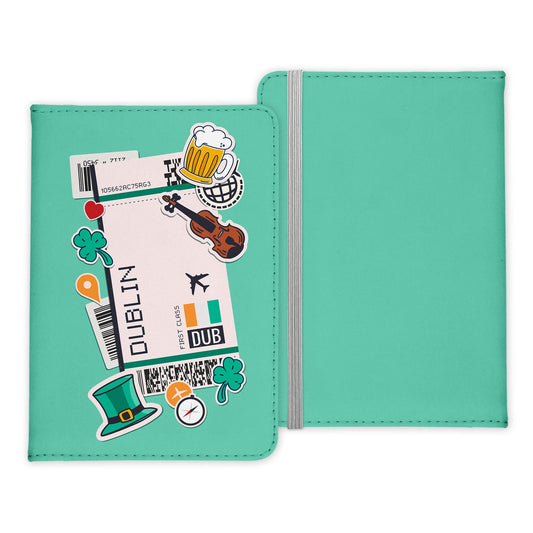 Dublin Souvenir - Reisepasshülle Organizer Reisen Gadgets Irland Haupstadt Europa-Reisepass-Hülle-22Feels