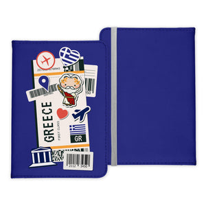 Griechenland Souvenir - Reisepasshülle Organizer Reisen Gadgets Europa-Reisepass-Hülle-22Feels