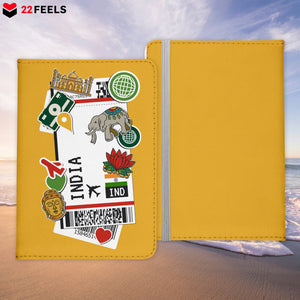 Indien Souvenir - Reisepasshülle Organizer Reisen Gadgets Asien-Reisepass Hülle-22Feels