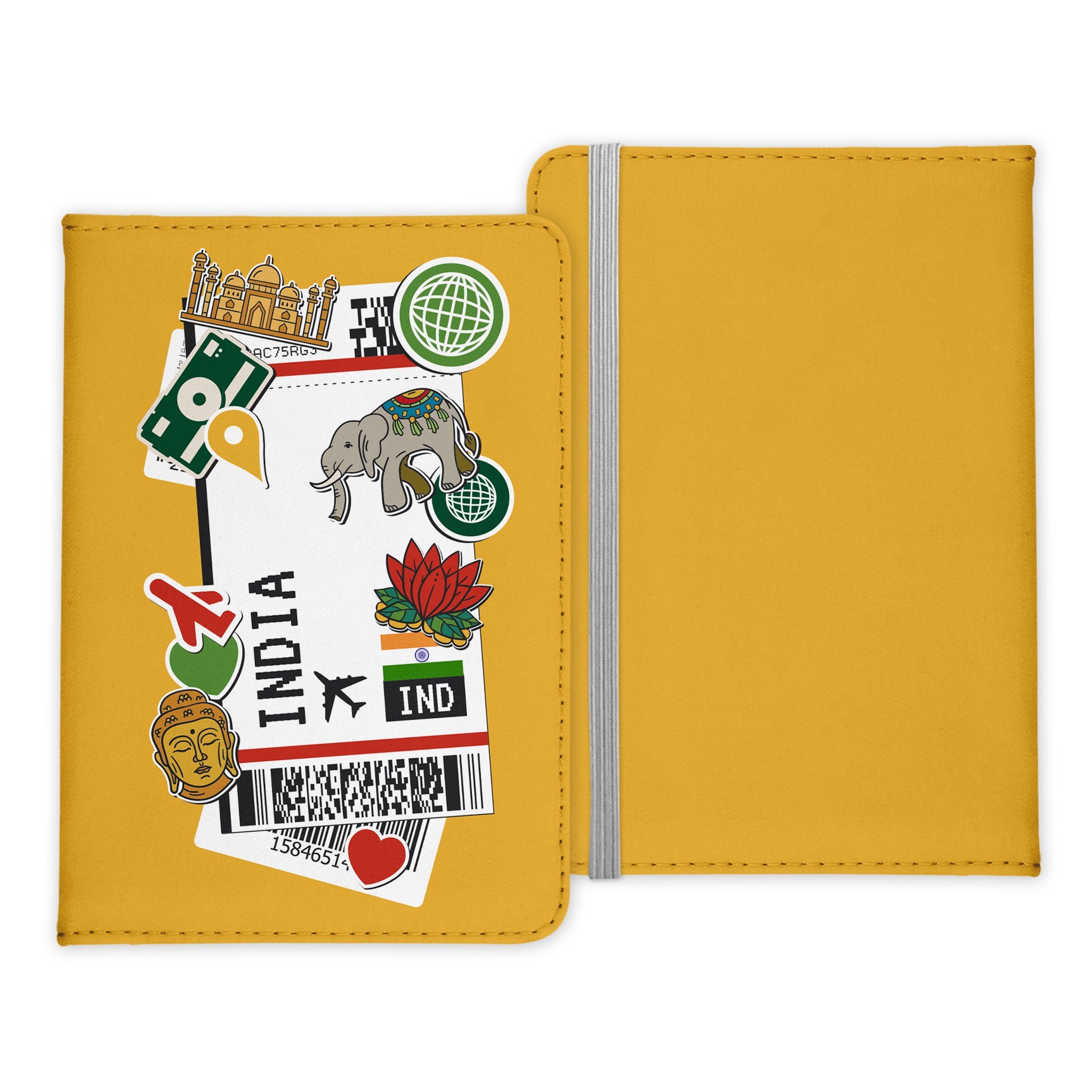 Indien Souvenir - Reisepasshülle Organizer Reisen Gadgets Asien-Reisepass Hülle-22Feels