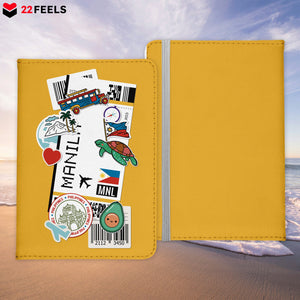 Manila Souvenir - Reisepasshülle Organizer Reisen Gadgets Philippinen Haupstadt Asien Insel-Reisepass-Hülle-22Feels